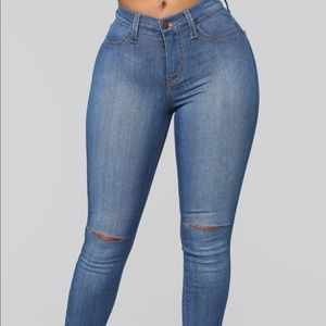 Fashion nova canopy jeans!